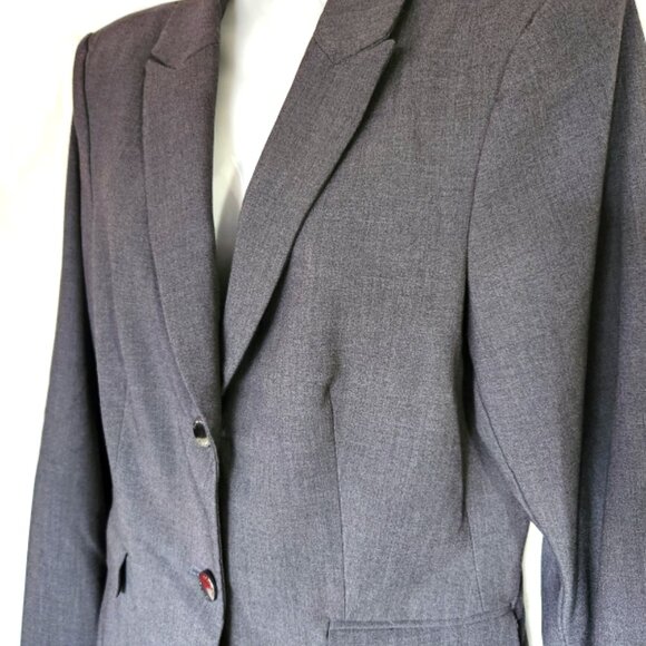 Calvin Klein Career Professional Blazer with Skirt Suit Set - Picture 4 of 8